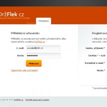 Ukázka ONLINE rezervační systém DržFlek 1