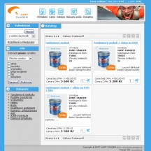 Ukázka E-shop sportovního parašutismu 1